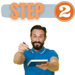 Step two: We'll review your request and present you with an all cash offer!