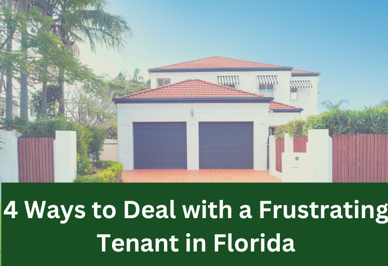 4 Ways to Deal with a Frustrating Tenant in Florida