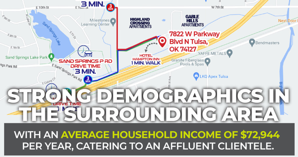 Tulsa Restaurant and Bar Prime Commercial Property for Sale