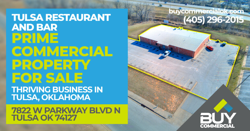 Tulsa Restaurant and Bar Prime Commercial Property for Sale