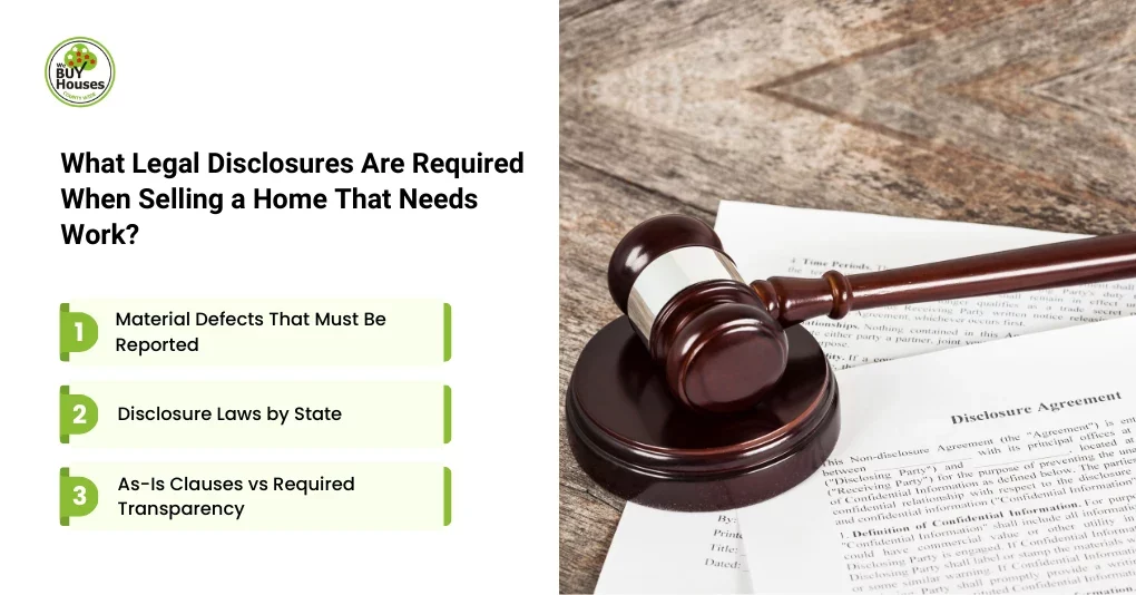 What Legal Disclosures Are Required When Selling a Home That Needs Work?