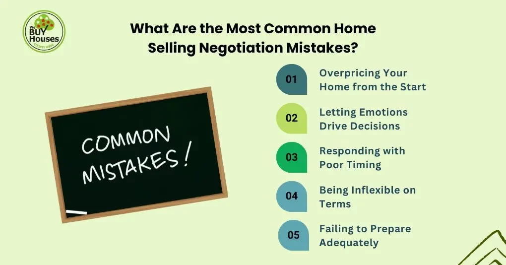 What Are the Most Common Home Selling Negotiation Mistakes
