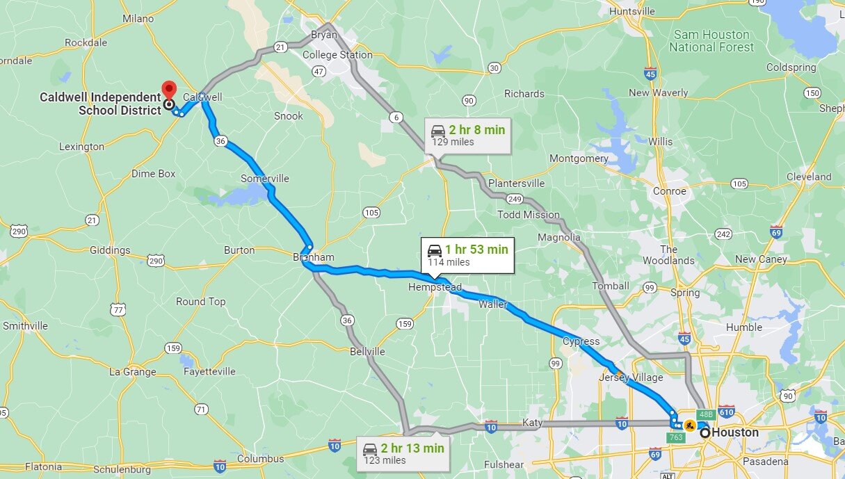 Unrestricted Vacant Land in 0.28 Acres Caldwell, Texas near Austin