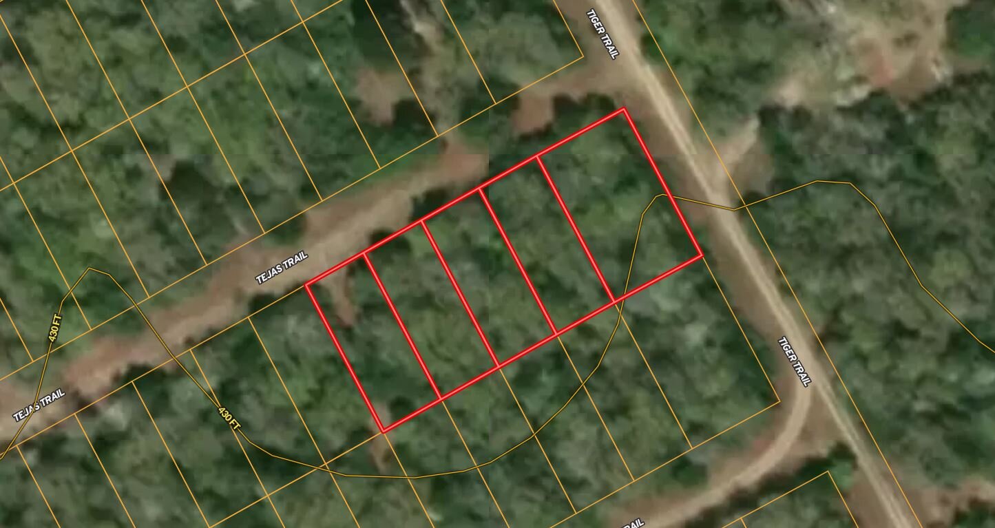 Unrestricted Vacant Land in 0.78 Acres Caldwell, Texas near Austin