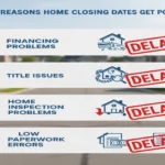 5 Major Reasons Home Closing Dates Get Postponed