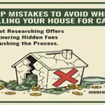 Top Mistakes to Avoid When Selling Your House for Cash