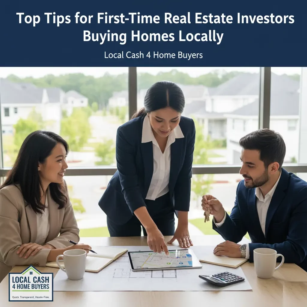 Top Tips for First-Time Real Estate Investors Buying Homes Locally Local Cash 4 Home Buyers