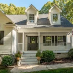 Front view of a South Carolina house used in a guide to selling an inherited home