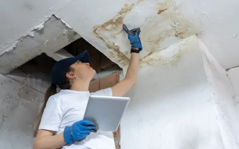 Water Damage Inspection in North Carolina