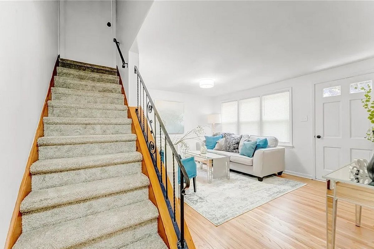 Hoarder property interior Buffalo NY after NCB renovation