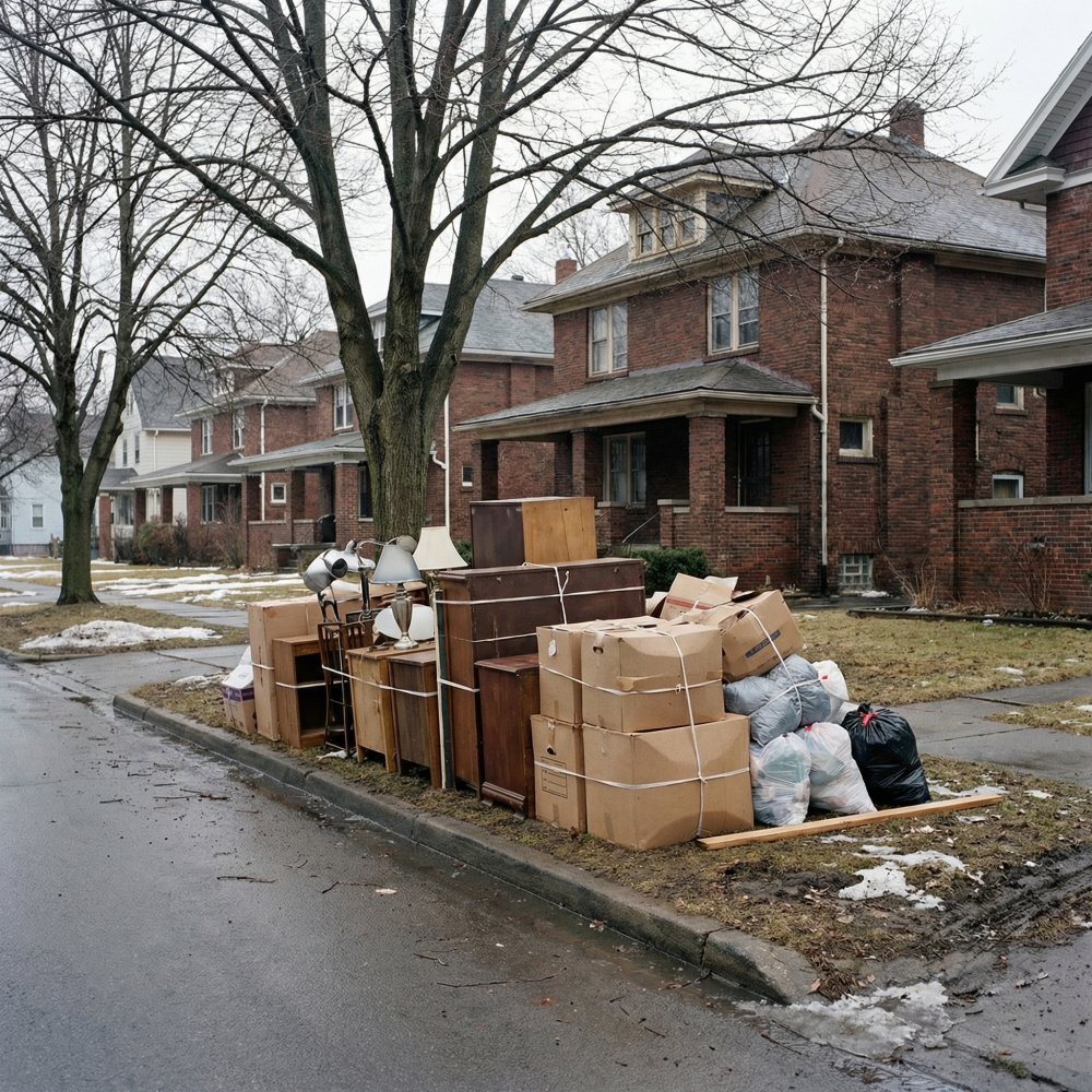 Buffalo NY big garbage day curbside pile council district schedule spring fall