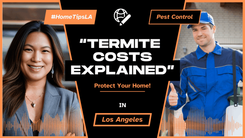 How much does a termite inspection cost in Los Angeles homes