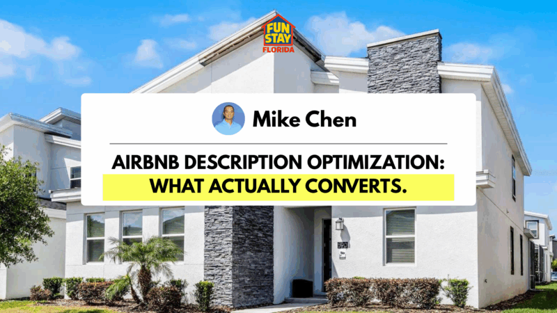 Airbnb description optimization what actually converts.