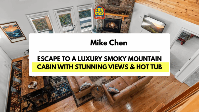 Escape to a Luxury Smoky Mountain Cabin with Stunning Views & Hot Tub