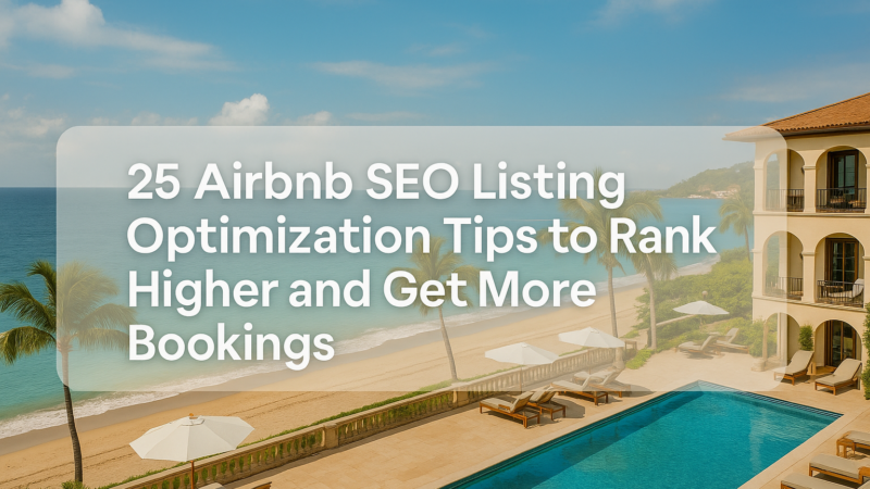 25 Airbnb SEO Listing Optimization Tips to Rank Higher and Get More Bookings