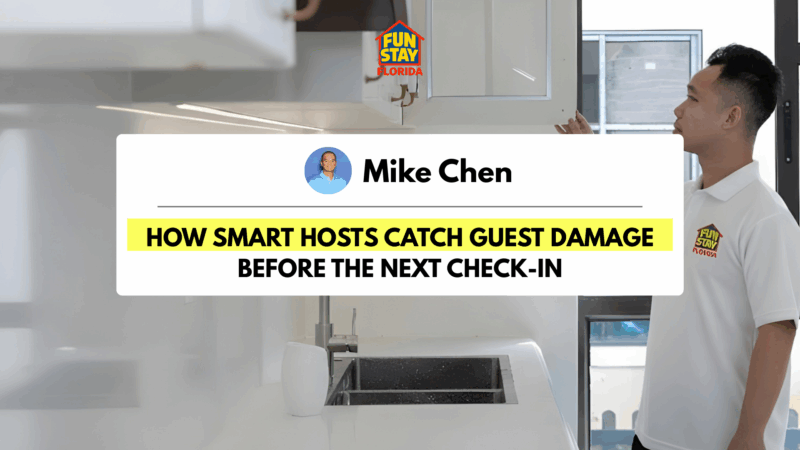 How Smart Hosts Catch Guest Damage Before the Next Check-In