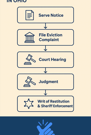 eviction process for tenants without a lease in Ohio