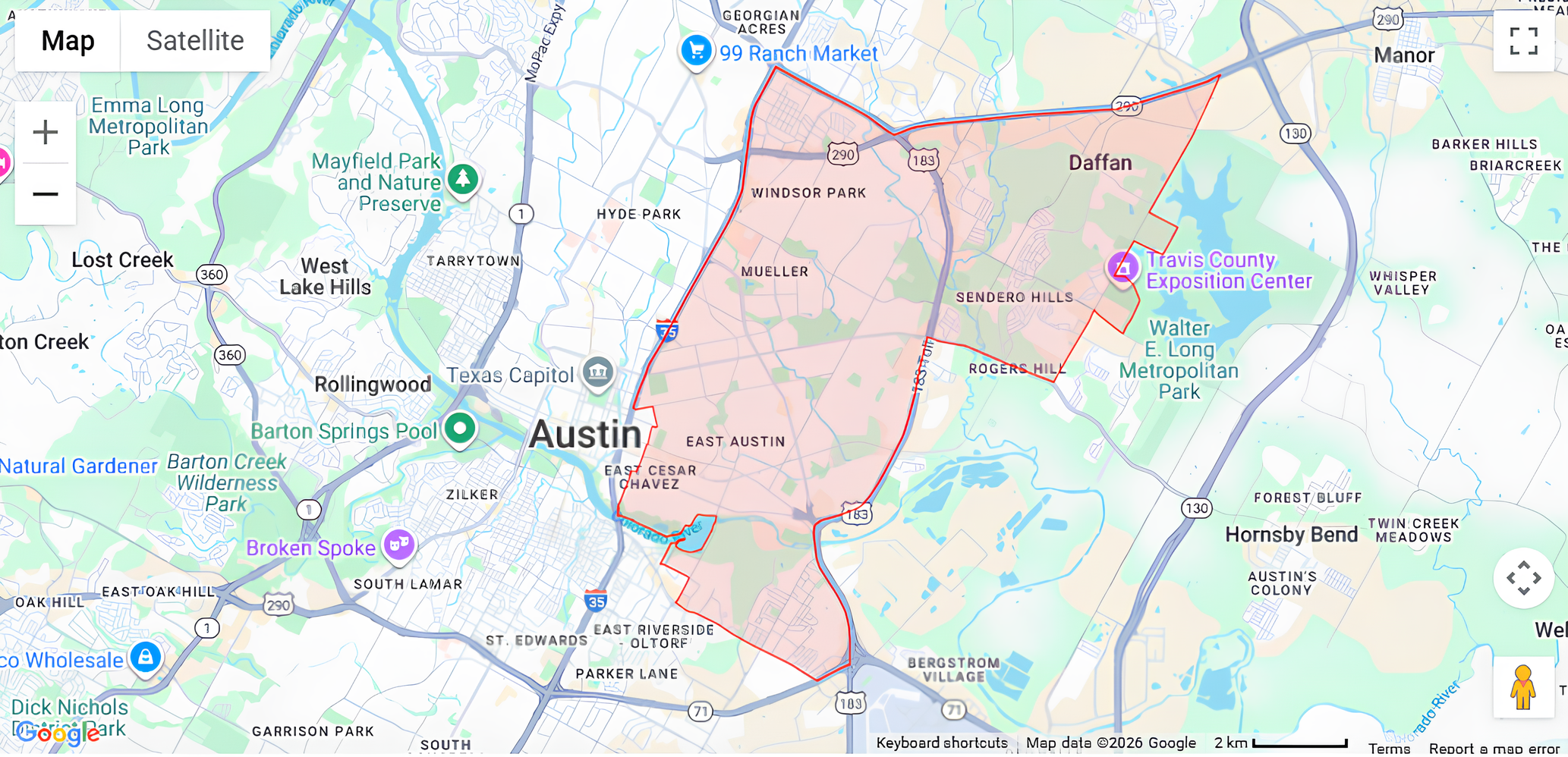 East Austin Apartments: 78702 vs. Everything Else