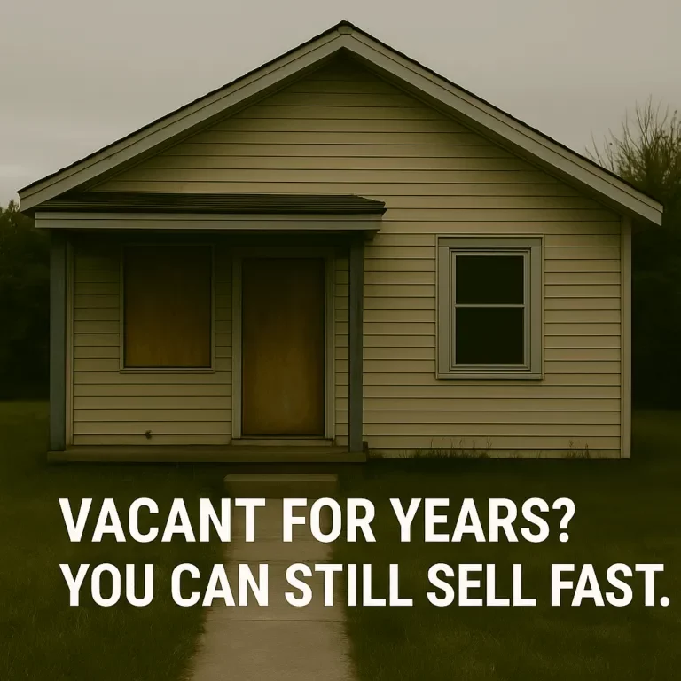 Vacant for Years? We’ll Still Buy It