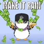 raining money