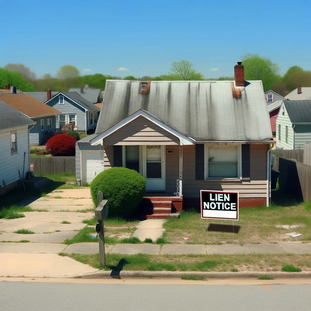 can you sell house with lien on it in China Grove